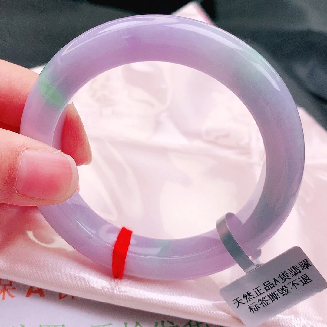翡翠未镶嵌手镯缅甸天然a货翡翠手镯