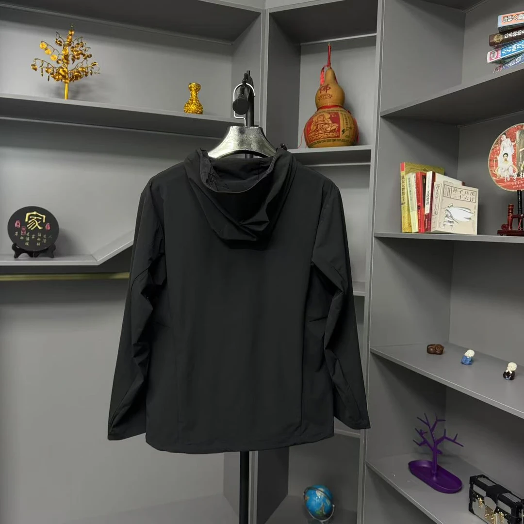 夏季新款连帽防晒衣2025男士潮流时尚百搭长袖防晒外套