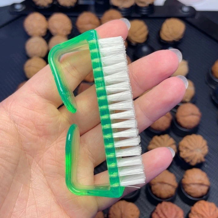 把件文玩核桃羊角刷
