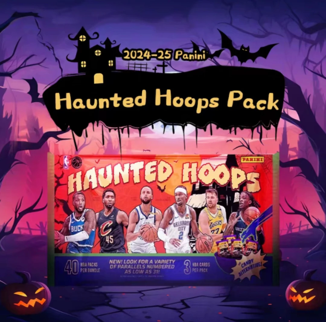 2024-25 帕尼尼 hoops 万圣节 球星卡 盲盒