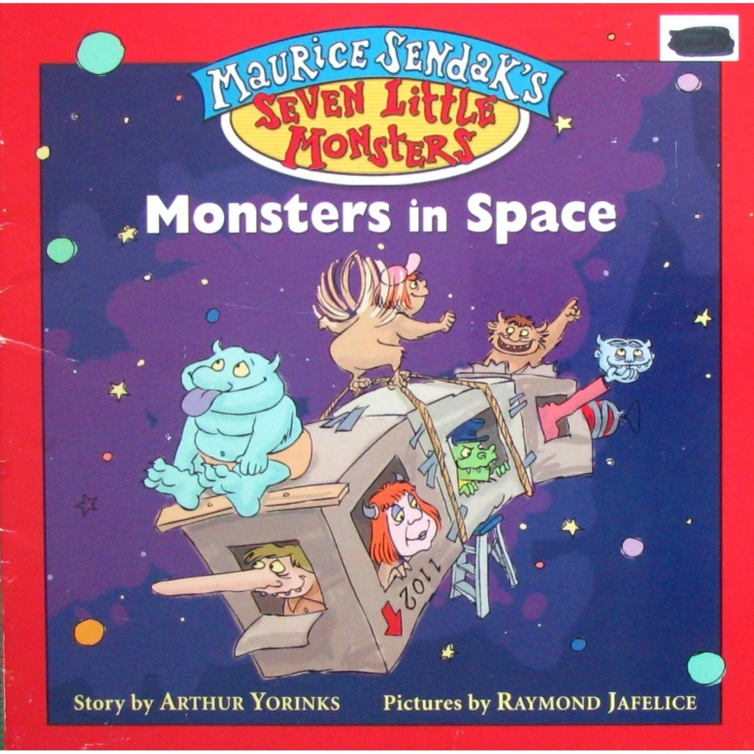 英语原版书莫里斯桑达克的七个小怪物太空中的怪物Monsters绘本