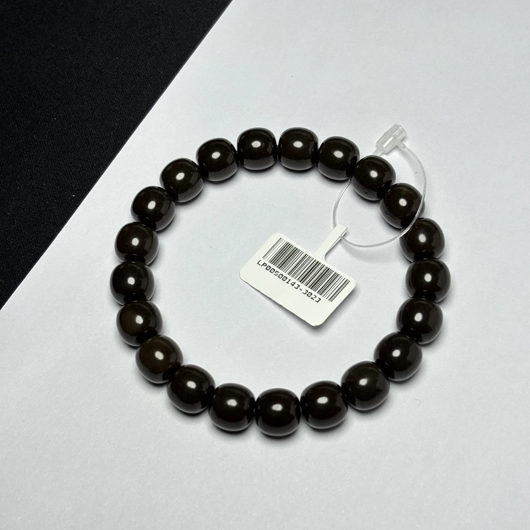 【吉玉0143-3023】和田玉草花糖手串9x10mm