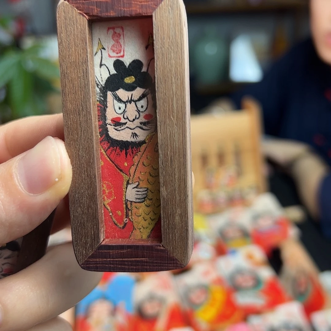 纯手绘钟馗文创画