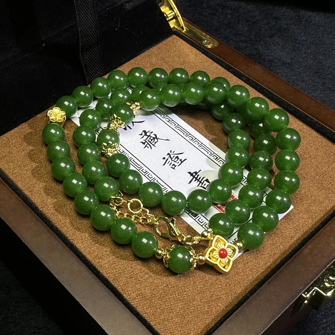 X125碧波绿设计款项链8mm【不带礼盒】