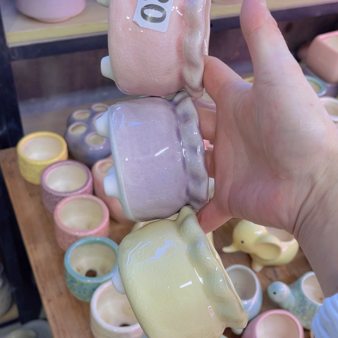 陶瓷花盆当场凑满12包邮