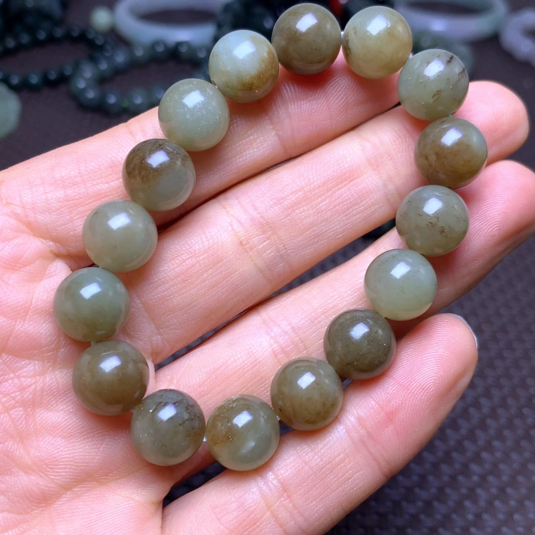 和田玉未镶嵌手串