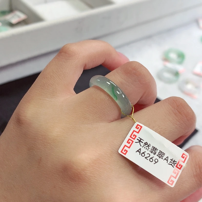 【闪购商品】未镶嵌戒指翡翠11号