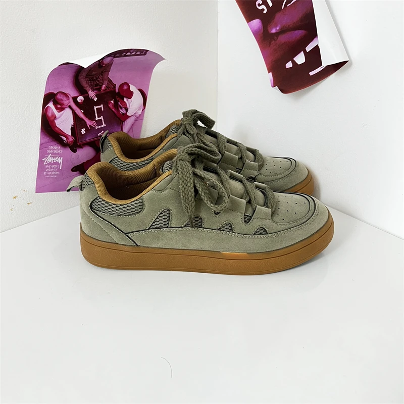 2025新款秋季复古鞋子男款男生帆布鞋休闲百搭板鞋夏季透气小众鞋