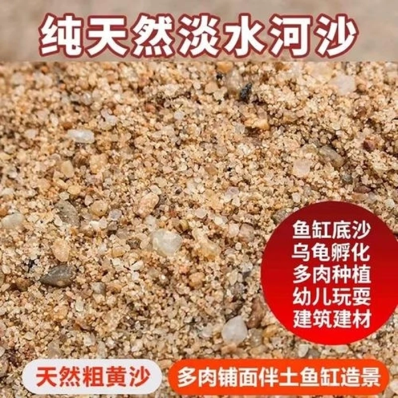 天然精品纯河沙筛选多肉种植种花乌龟冬眠多肉土专用营养土