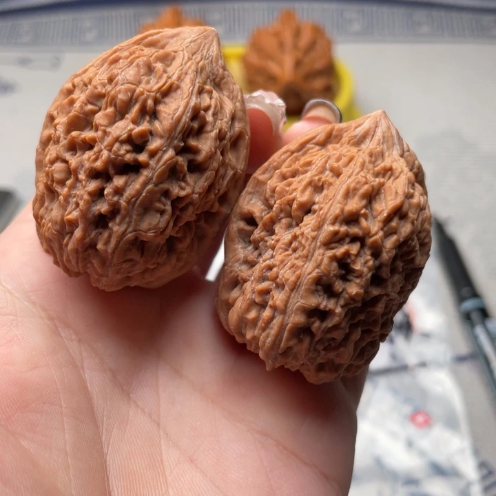 威***生吊坠文玩核桃大蒜头34