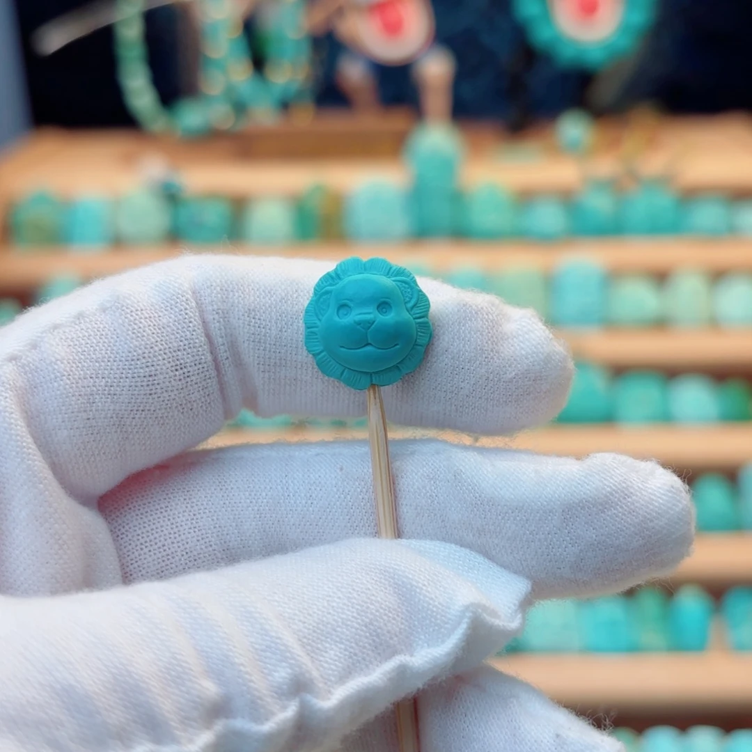 绿松石未镶嵌配饰