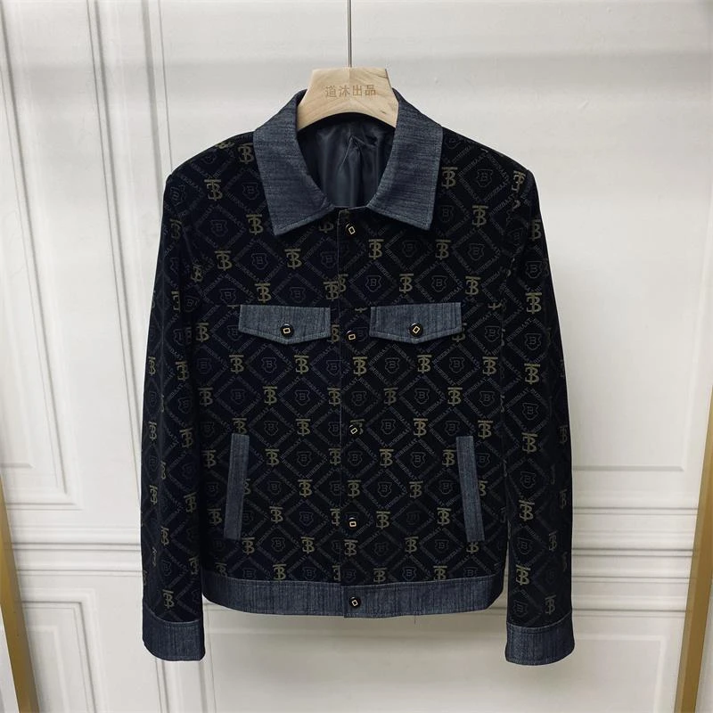 男装道沐出品~春秋季潮牌灯芯绒夹克帅气男士外套秋装中青年百搭