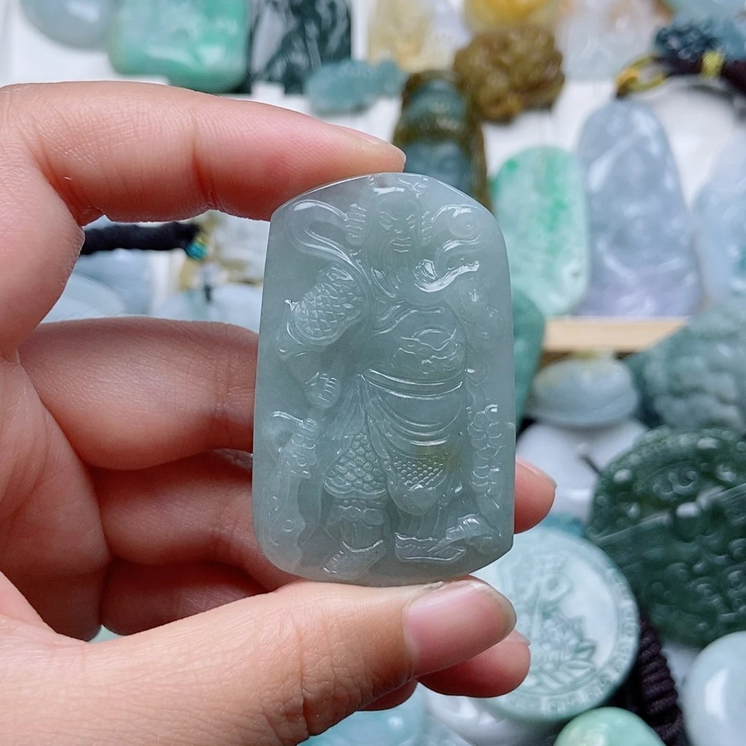 翡翠未镶嵌吊坠(不含链)翡翠