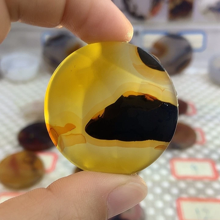 玛瑙/玉髓合金颈饰