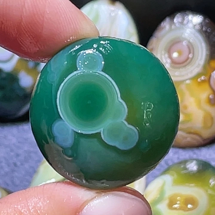 玛瑙/玉髓合金吊坠(不含链)