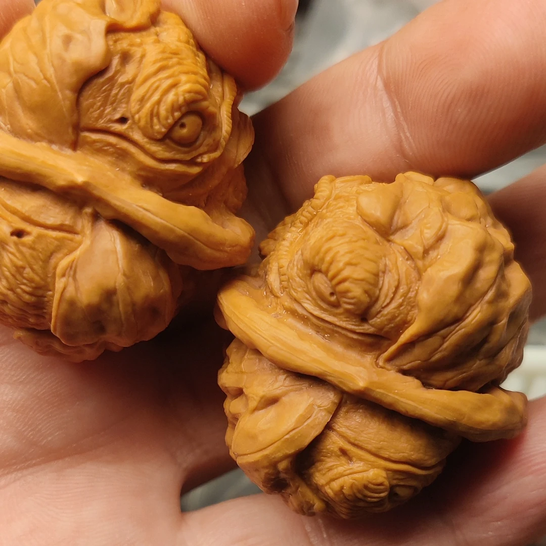 金蟾脱壳蛤蟆头雕刻