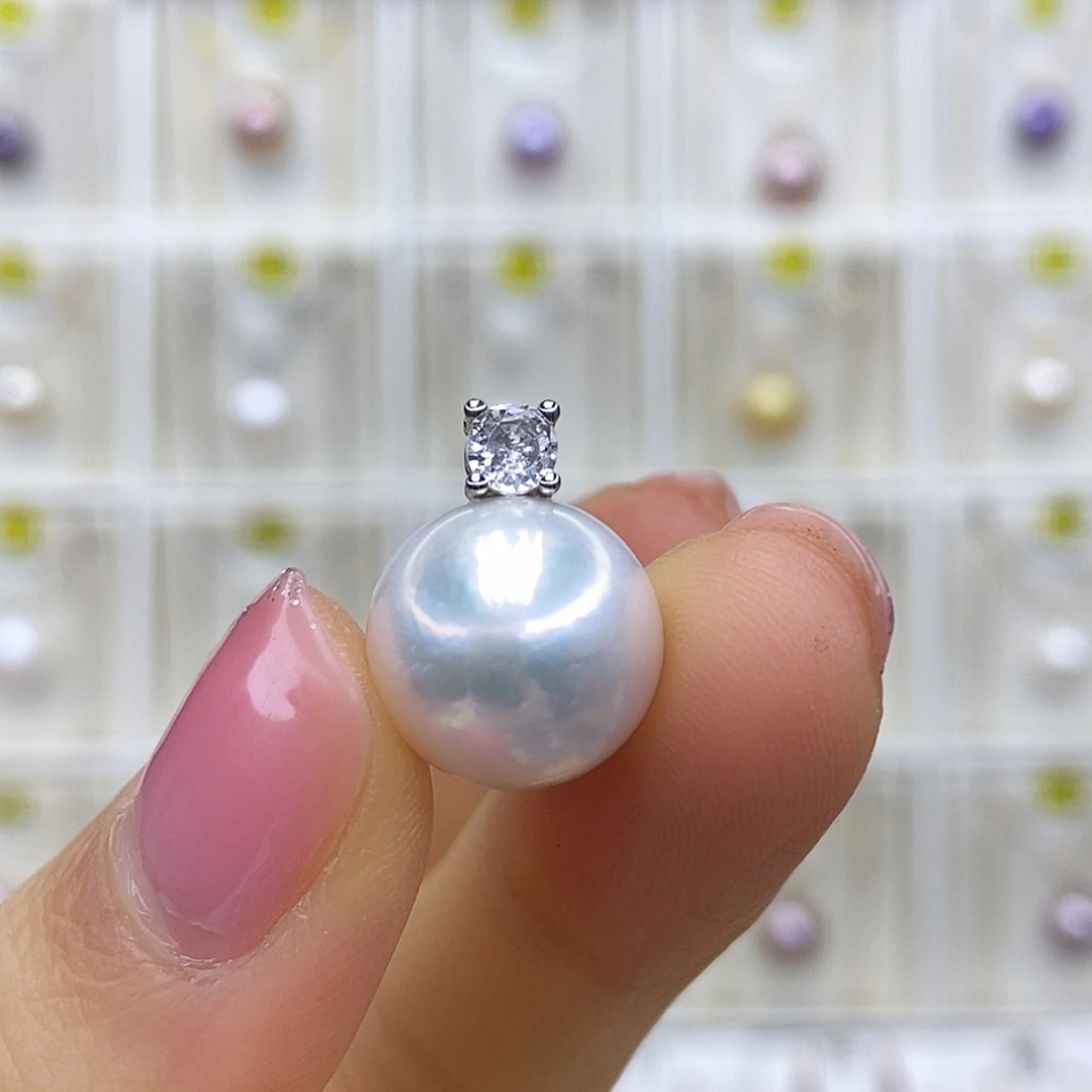 未镶嵌吊坠(赠链)淡水珍珠