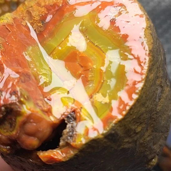 玛瑙/玉髓合金颈饰