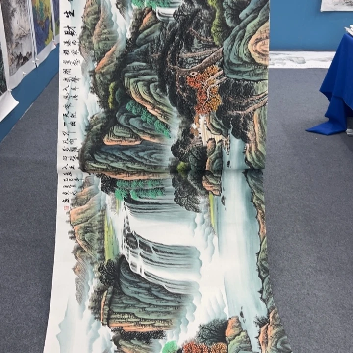 国画宣纸纯手绘字画