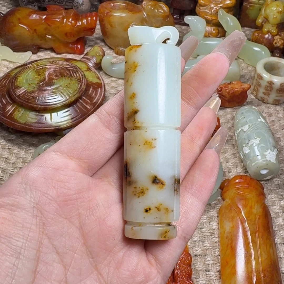 吊坠白玉菩提挂件