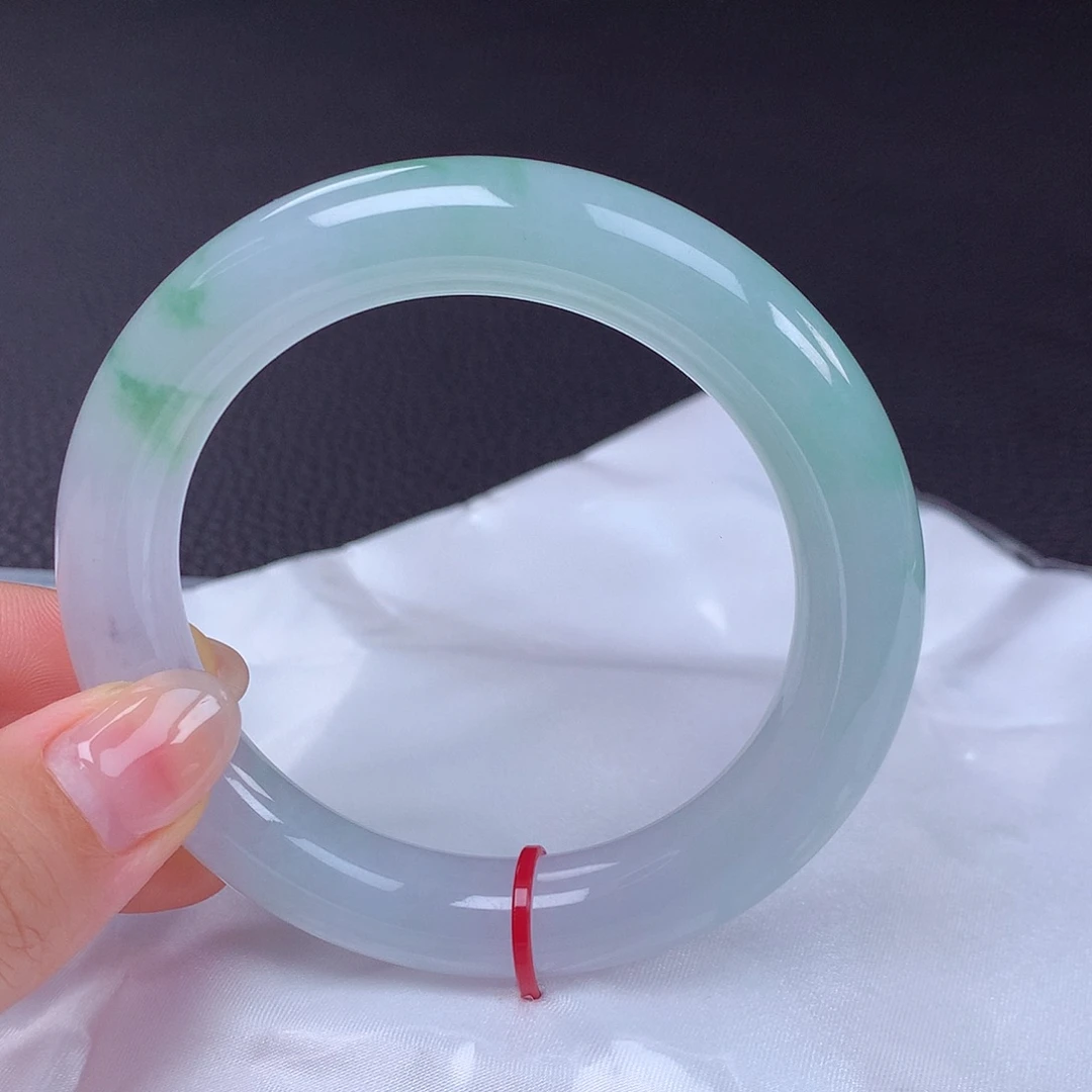 翡翠手镯未镶嵌57圈口685009