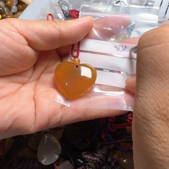 玛瑙/玉髓颈饰未镶嵌彩*0042