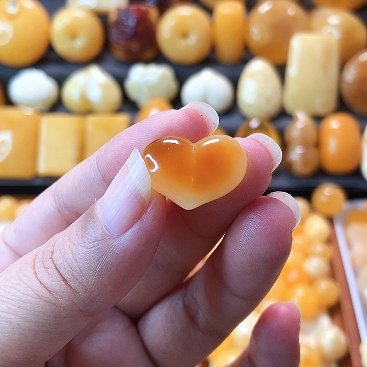 蜜蜡未镶嵌吊坠(不含链)