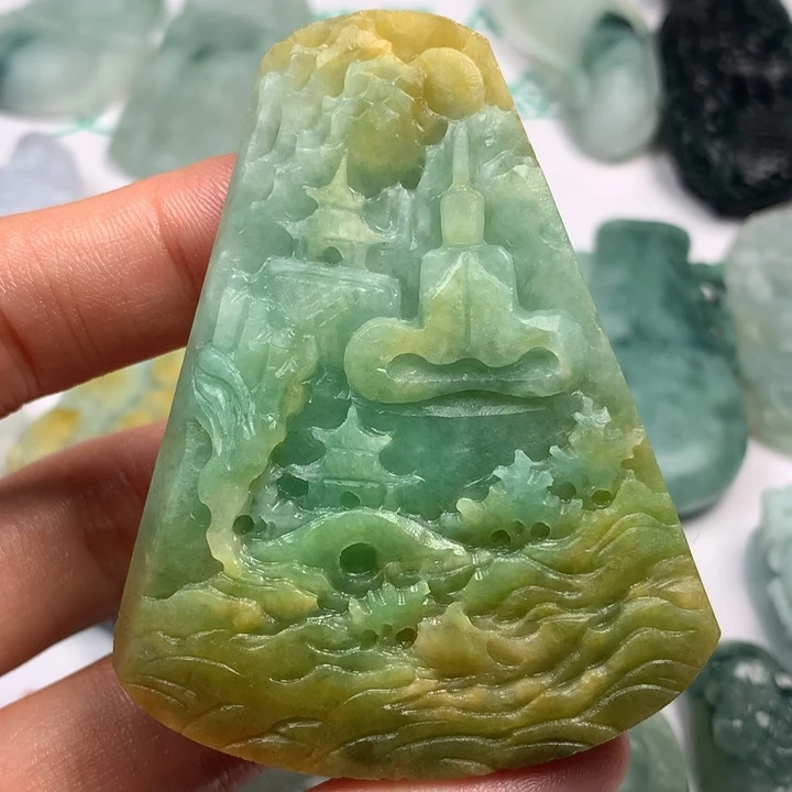 定制翡翠未镶嵌翡翠
