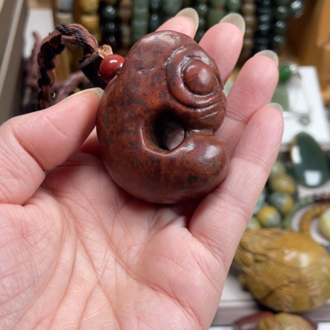 【闪购商品】岫岩河磨玉（透闪石质玉）手把件未镶嵌