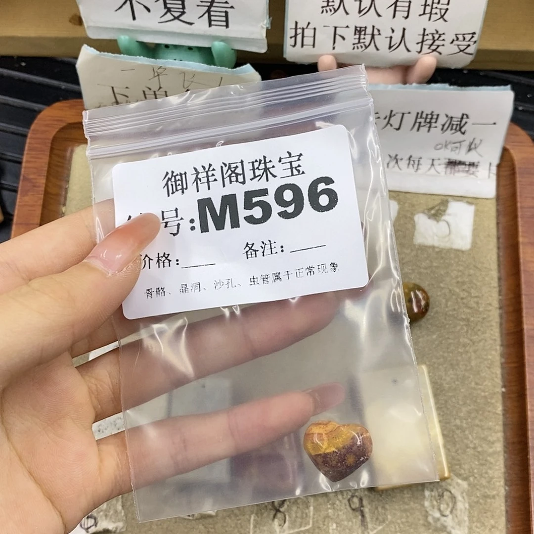 硅化珊瑚（珊瑚玉）未镶嵌颈饰萌*