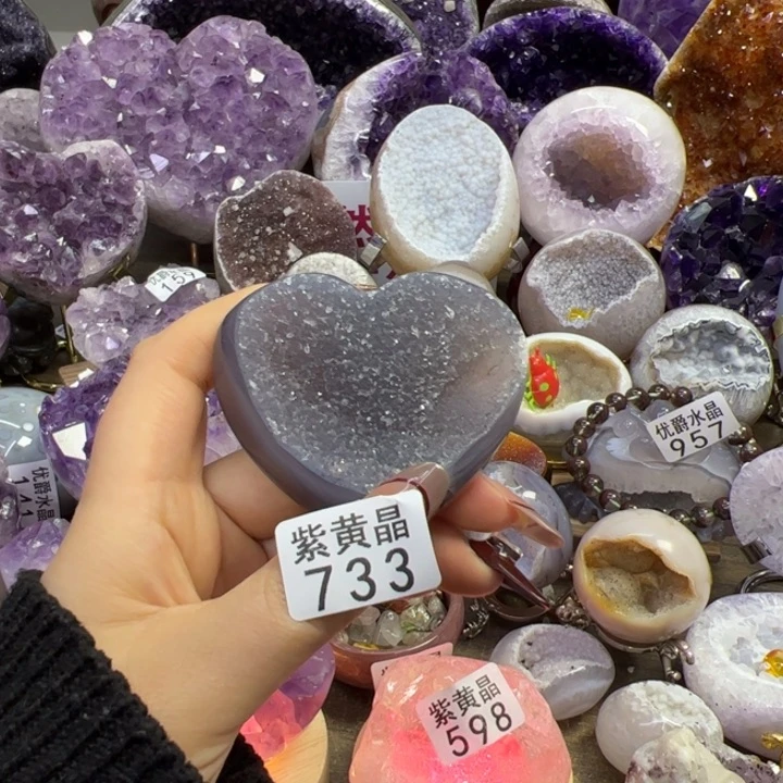 未镶嵌大型摆件（非配饰）紫晶733