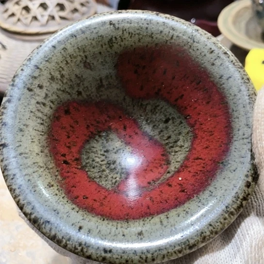 瓦当摆件摆件茶桌茶台陶瓷鲁*华
