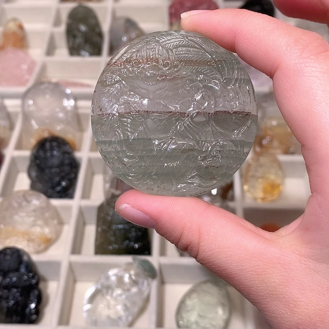 水晶颈饰未镶嵌翠幽灵