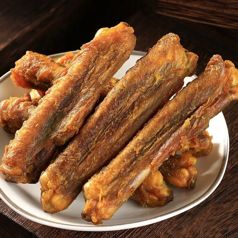 香辣鸭中烤鸭风干中翅翅膀即食特产鸭肉熟食广东客家梅州零食鸡翅