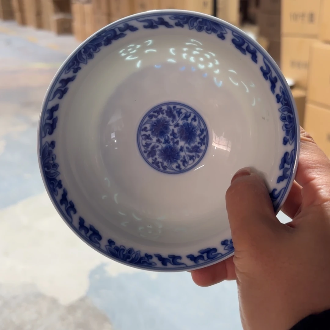 景德镇陶瓷米饭碗好的两个