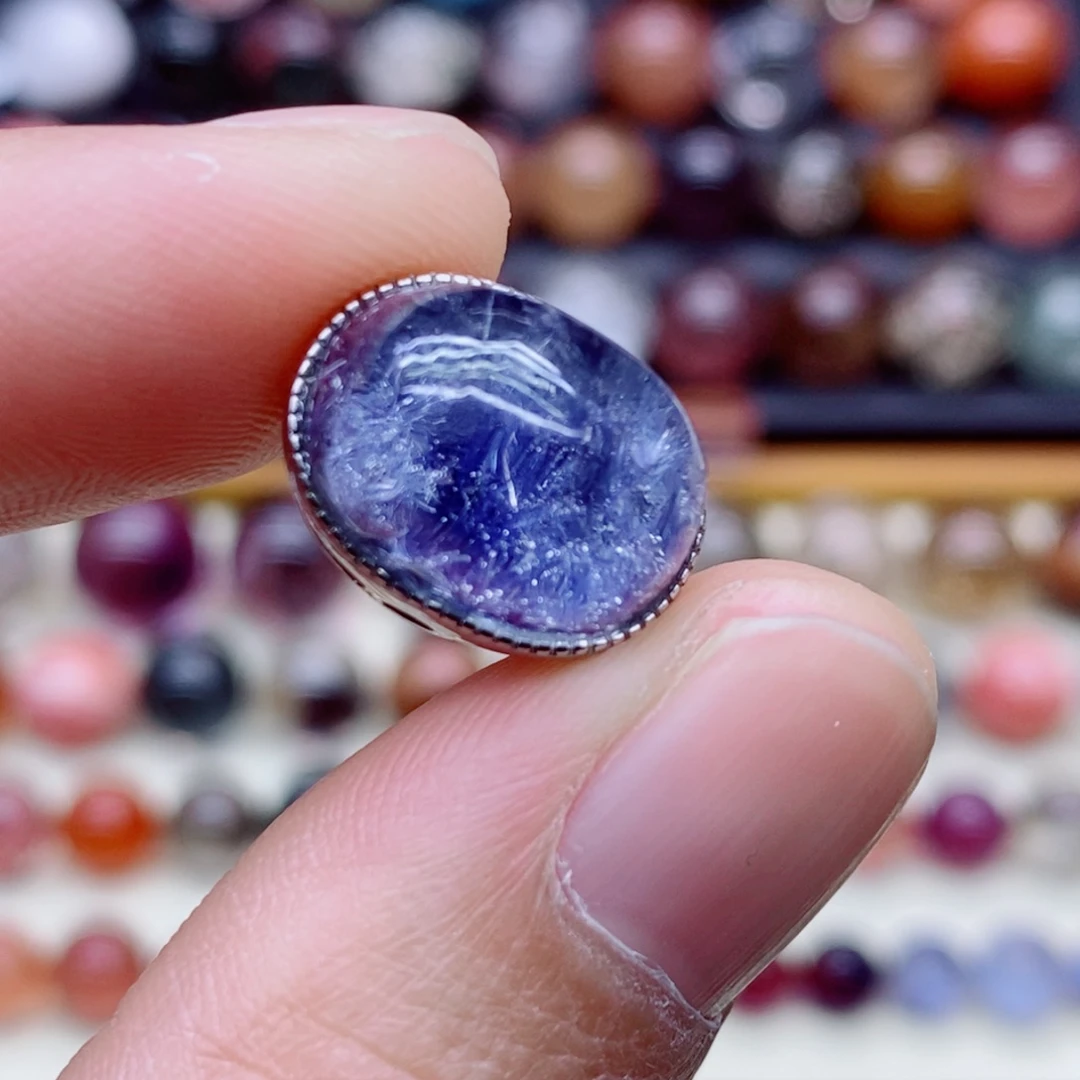 珠宝半成品银S925镶嵌水晶