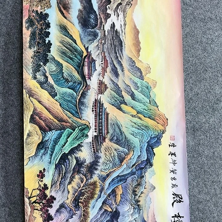 鲁岳美术艺术作品2