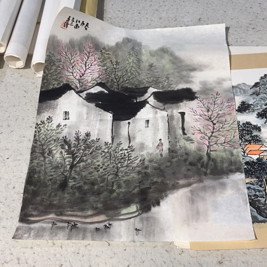 国画深*墨鱼精品墨鱼精品