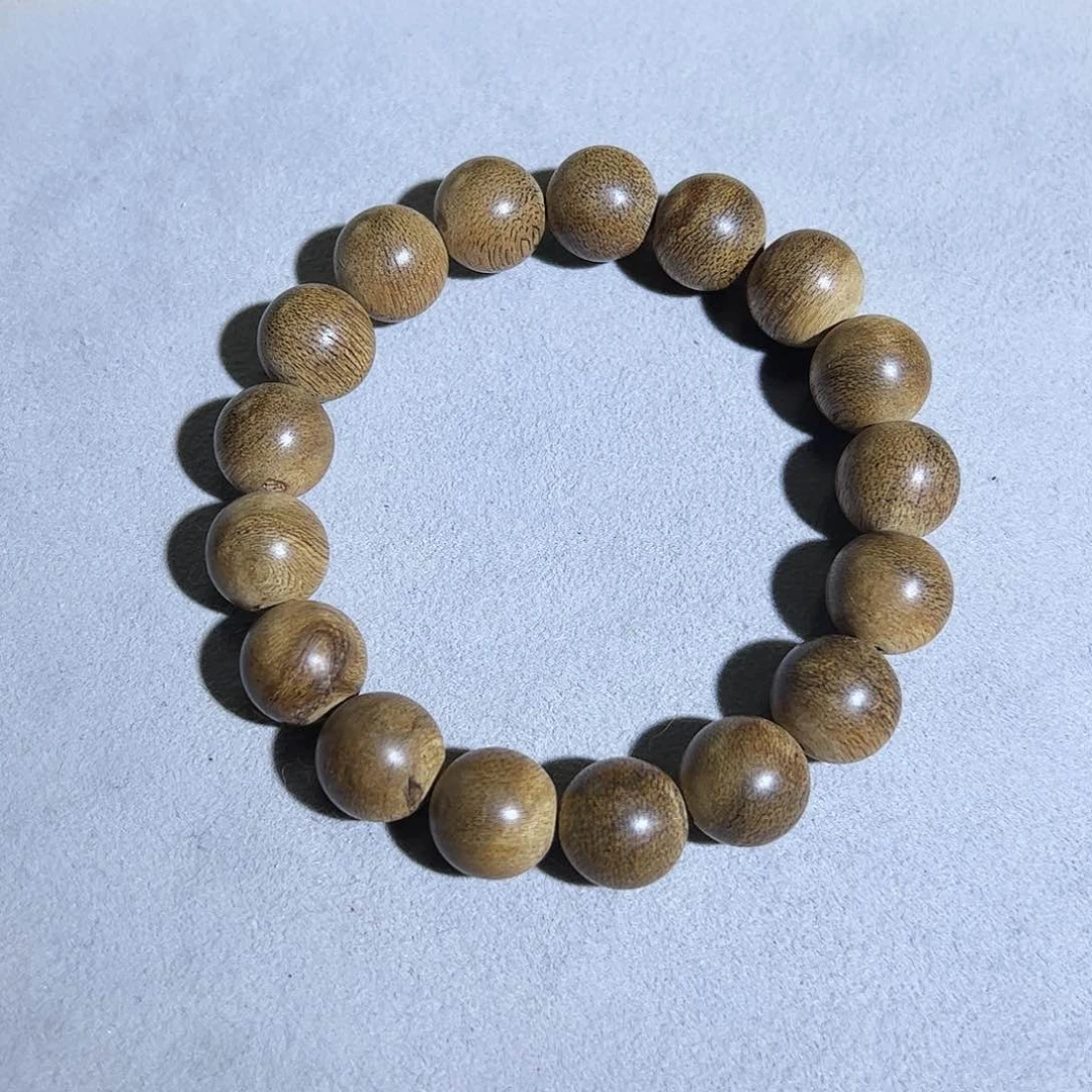 沉香手串天然柬埔寨菩萨老料1.3单圈 花香蜜甜