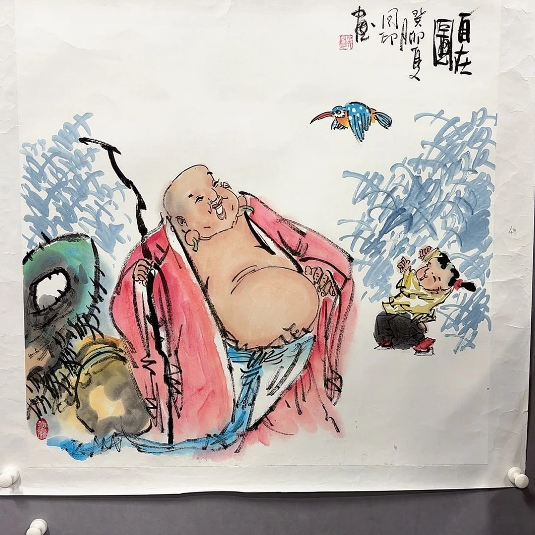 国画国画纯手绘作品请放心去藏