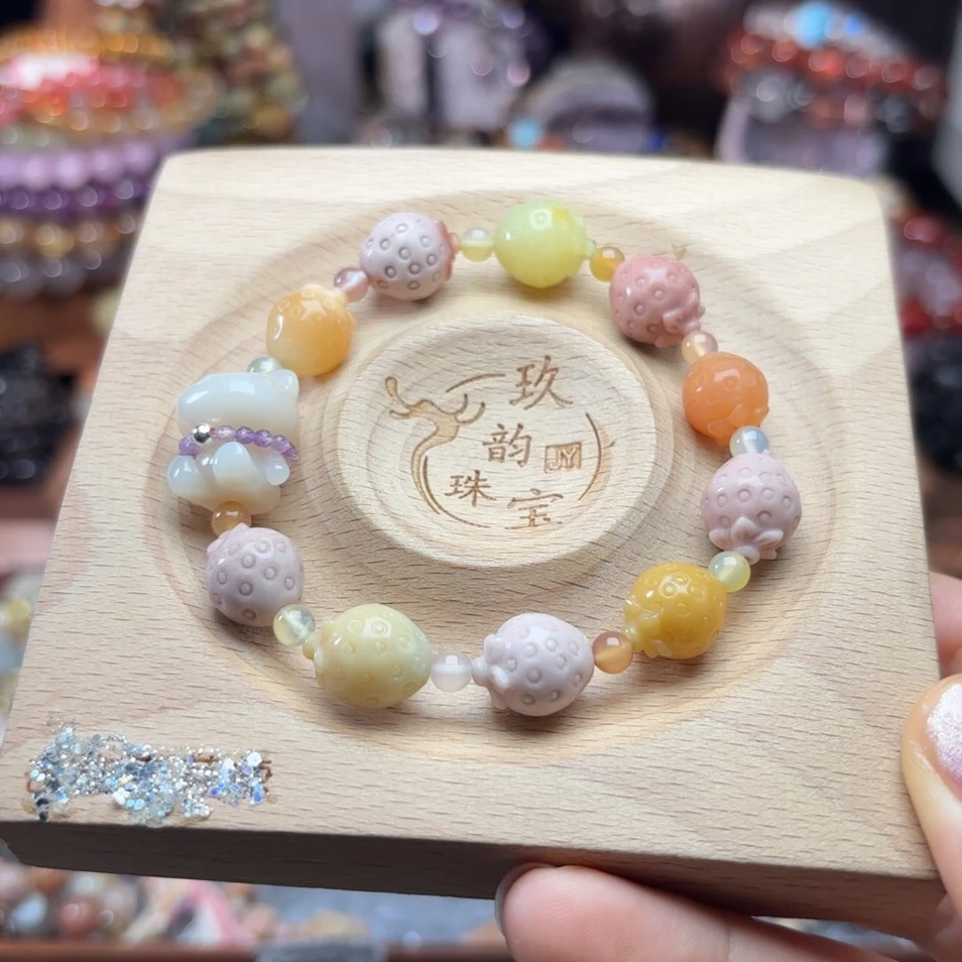 石英质玉未镶嵌珠宝半成品