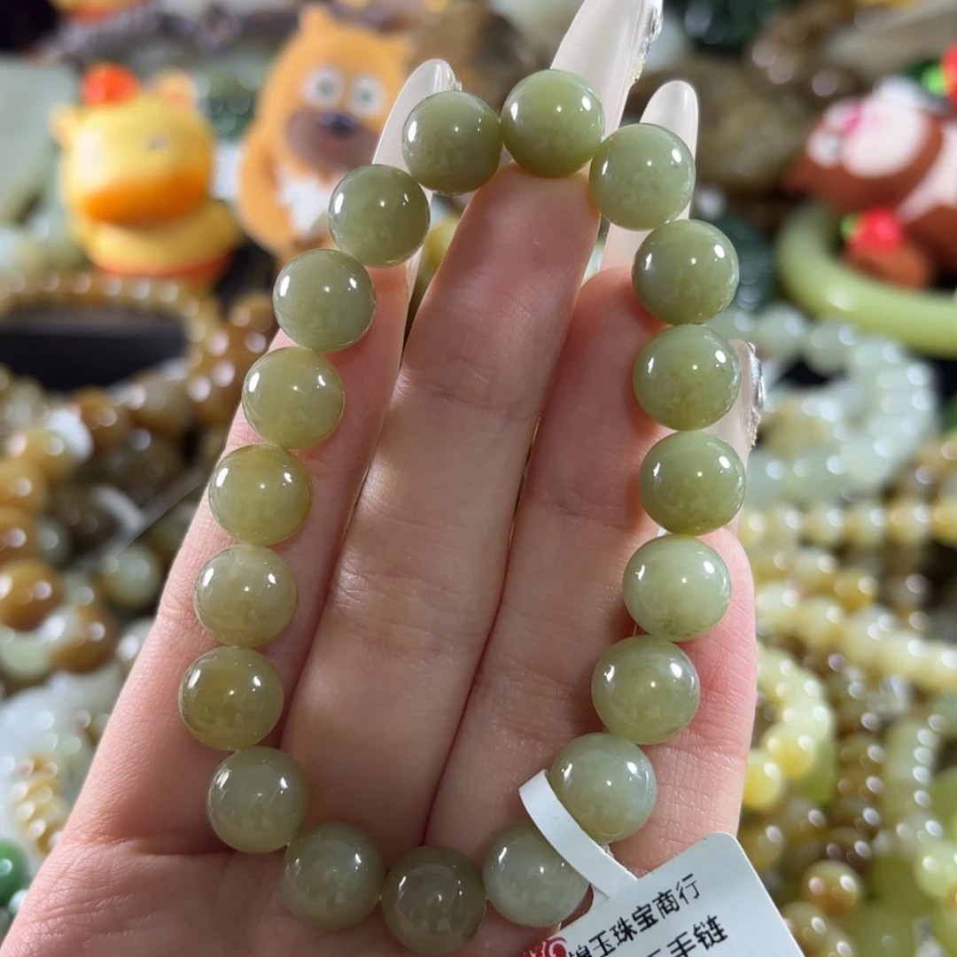 和田玉未镶嵌手链306