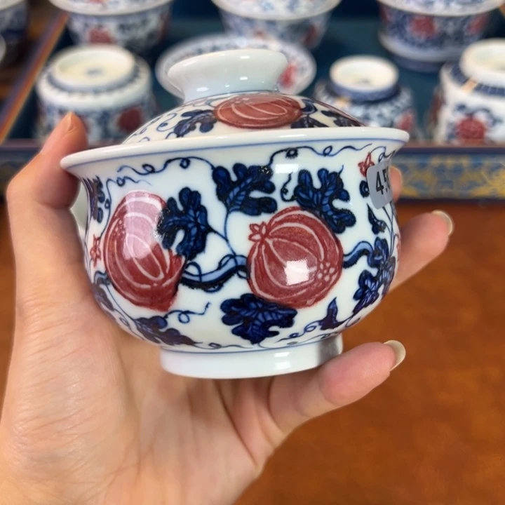 摆件景德镇茶器百宝箱