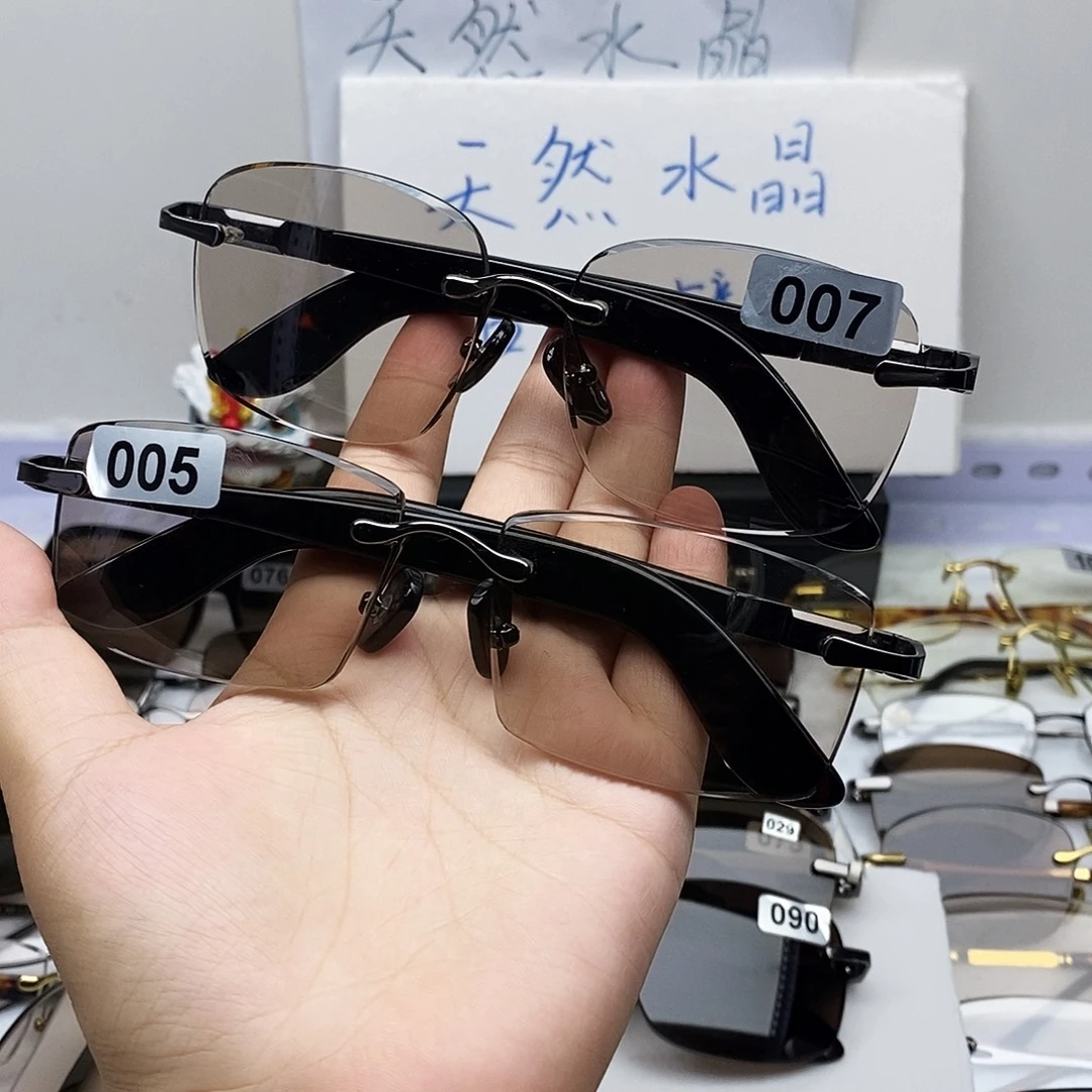 娇***孑分体式高档水晶眼镜005K