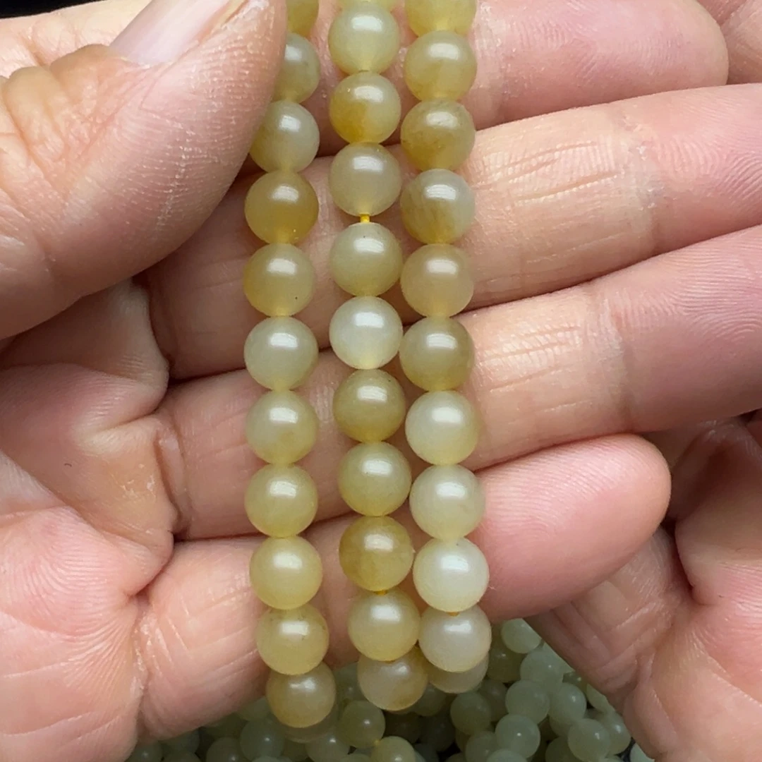 和田玉（糖玉）未镶嵌项链