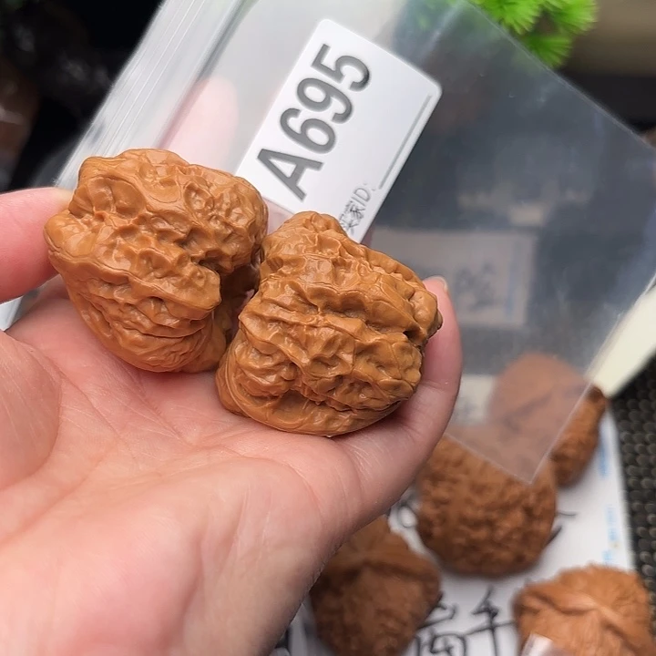 桃核把件蛤蟆头40