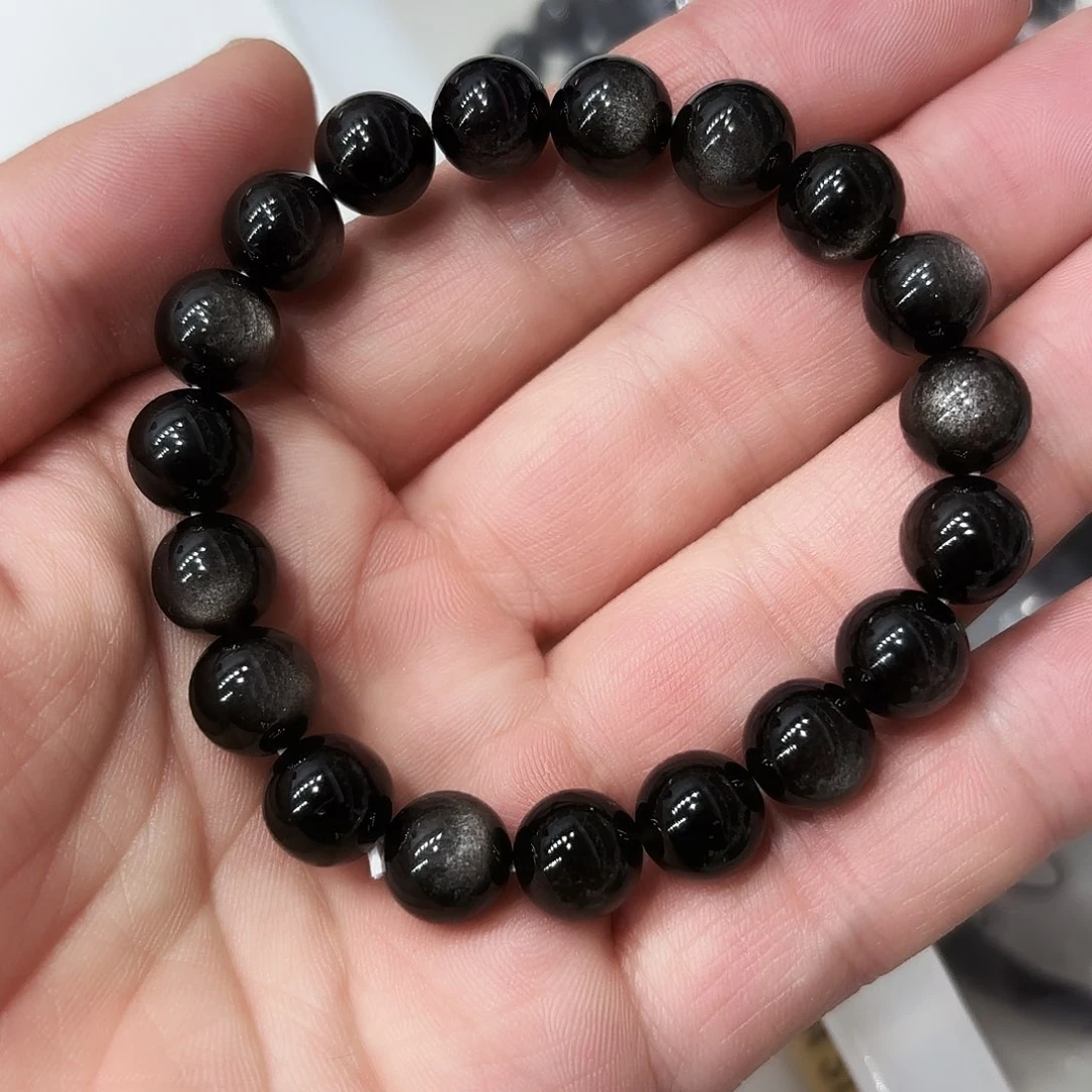 水晶手链未镶嵌银卡10