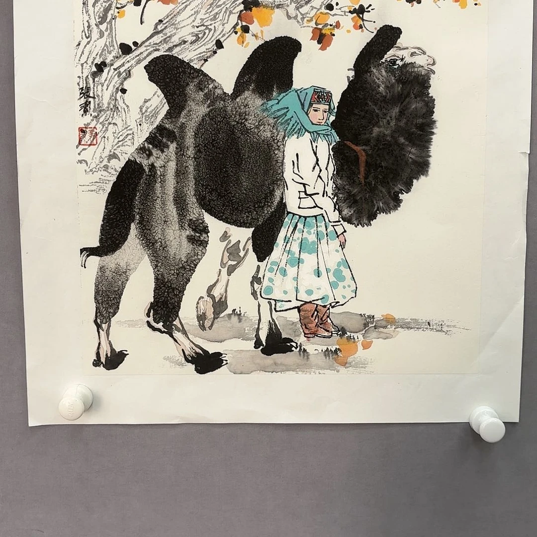 国画亲笔手绘原创