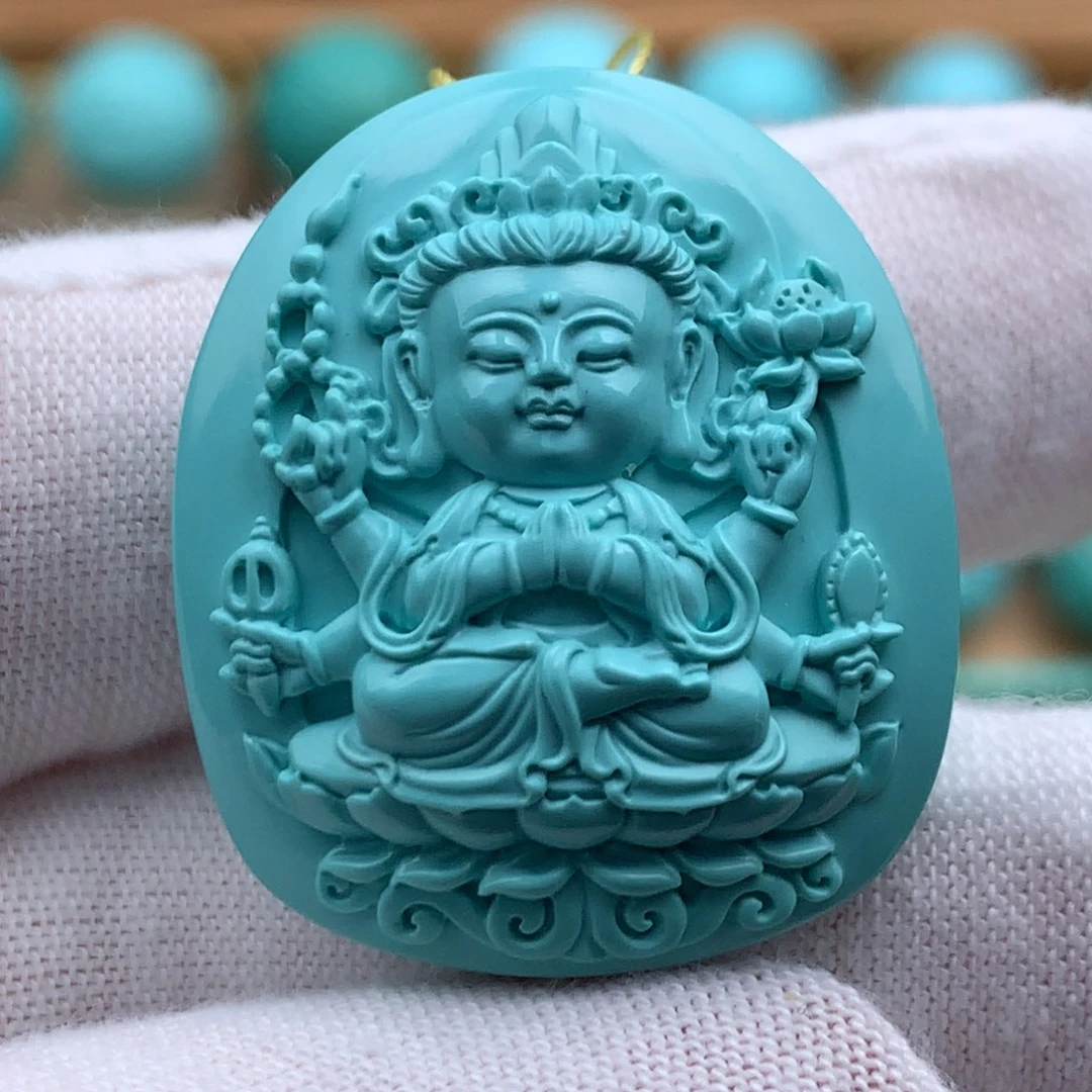 绿松石未镶嵌珠宝奇石