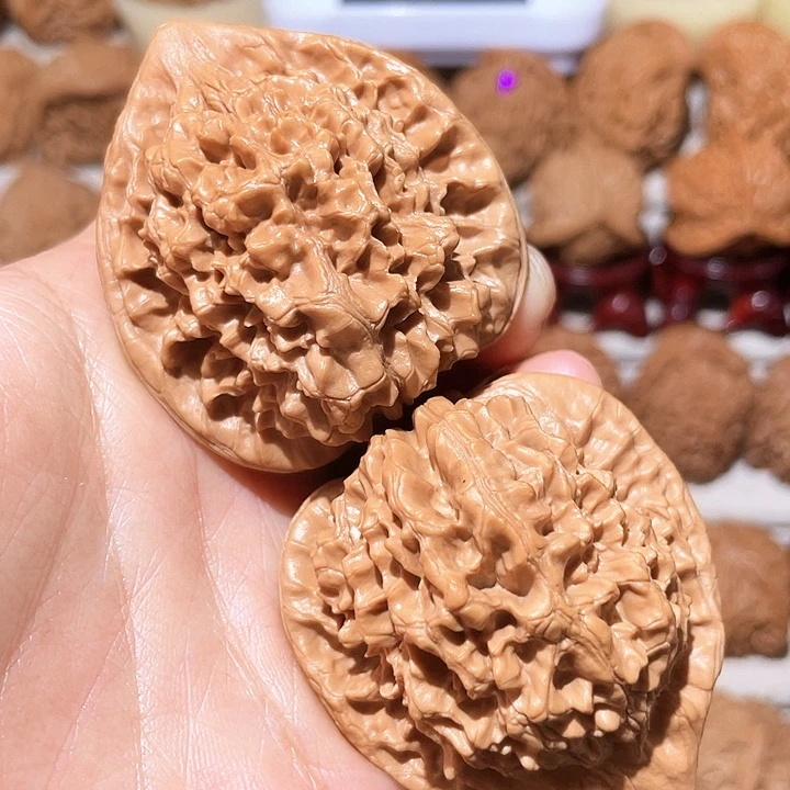 文玩核桃把件全品官帽46尺放漏款不退不换